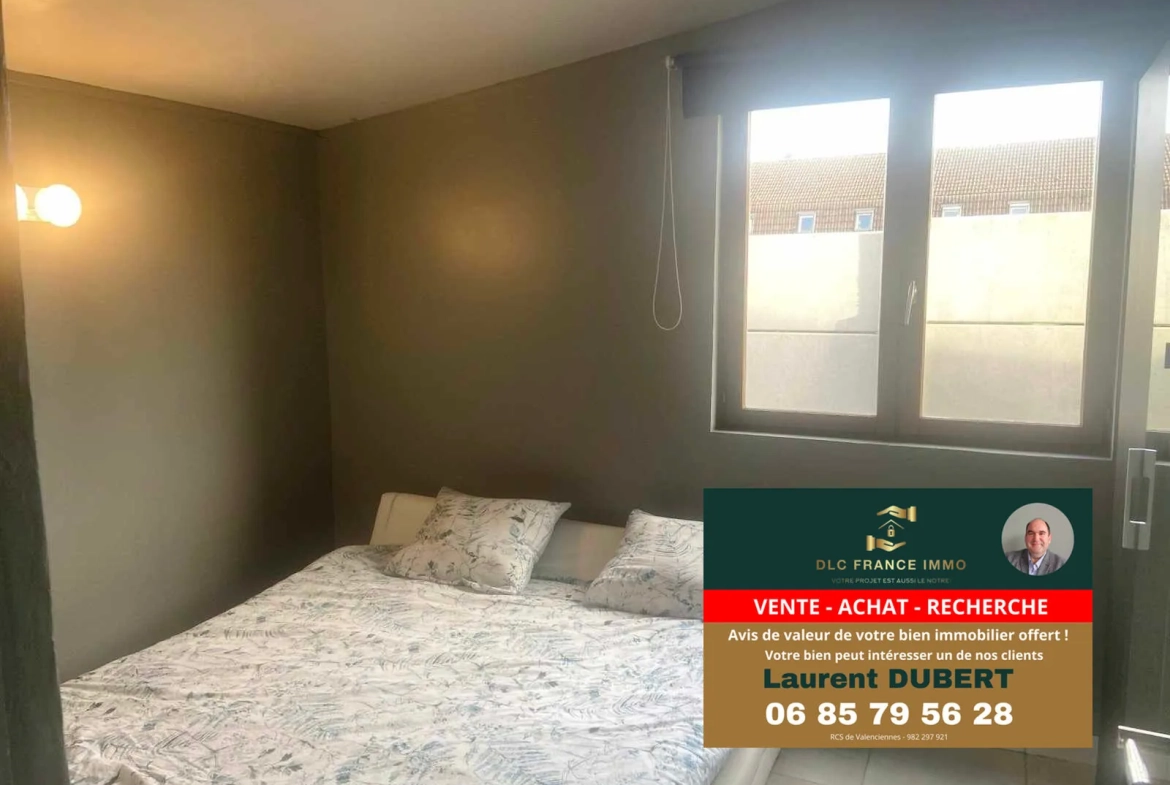 Maison de plain-pied à BACHANT avec jardin, garage et 5 chambres 