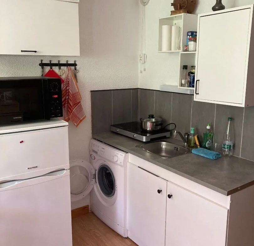 Appartement rénové de 23 m² avec balcon et cellier à Vars, proche télésièges Sainte-Marie 