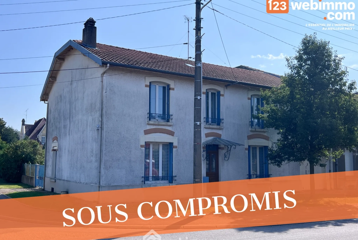 Grande maison à Bras-sur-Meuse de 161 m² avec terrain et bunker historique 