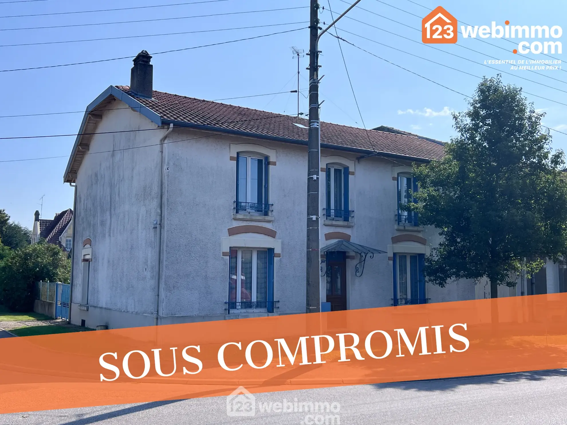 Grande maison à Bras-sur-Meuse de 161 m² avec terrain et bunker historique 