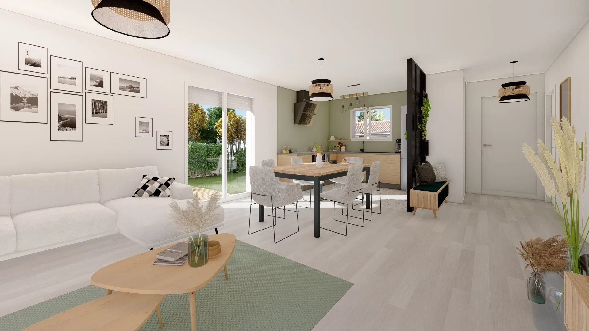 Maison neuve 3 chambres à Lesperon, construction moderne et écologique 