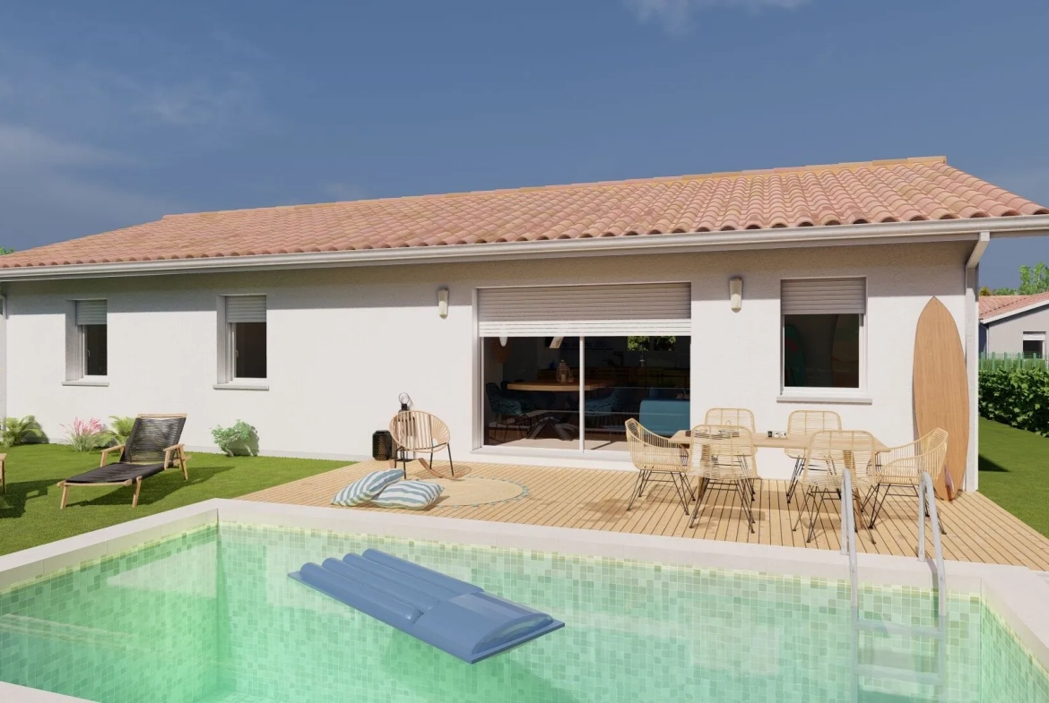 Maison neuve 3 chambres à Verneuil-sur-Vienne - Construction écologique et personnalisable 