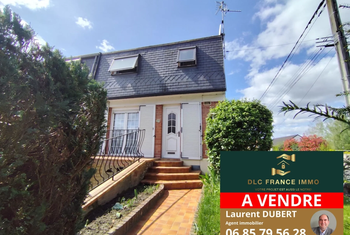 Maison semi-individuelle à Crespinn avec 3 chambres et terrain de 323 m² 