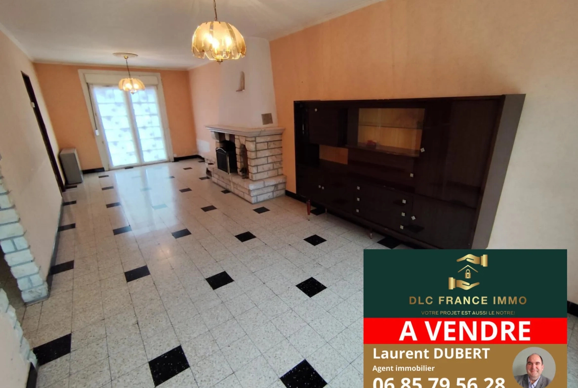 Maison semi-individuelle à Crespinn avec 3 chambres et terrain de 323 m² 