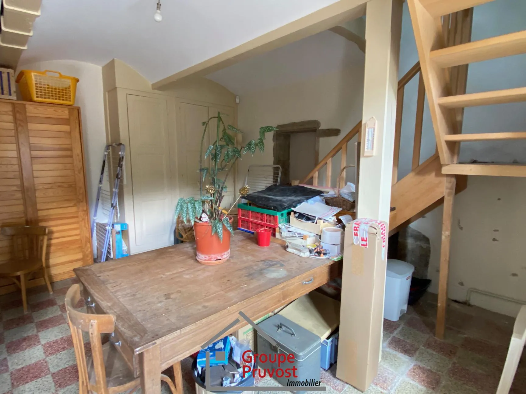 Maison de village en pierre de 180 m² avec terrain à Cluny 