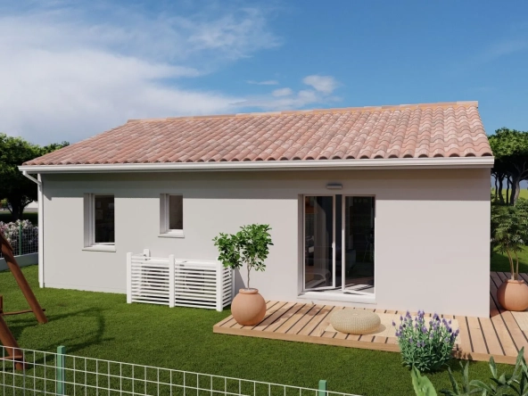 Maison 2 chambres avec terrain à Préchacq-les-Bains - Fonctionnelle et lumineuse