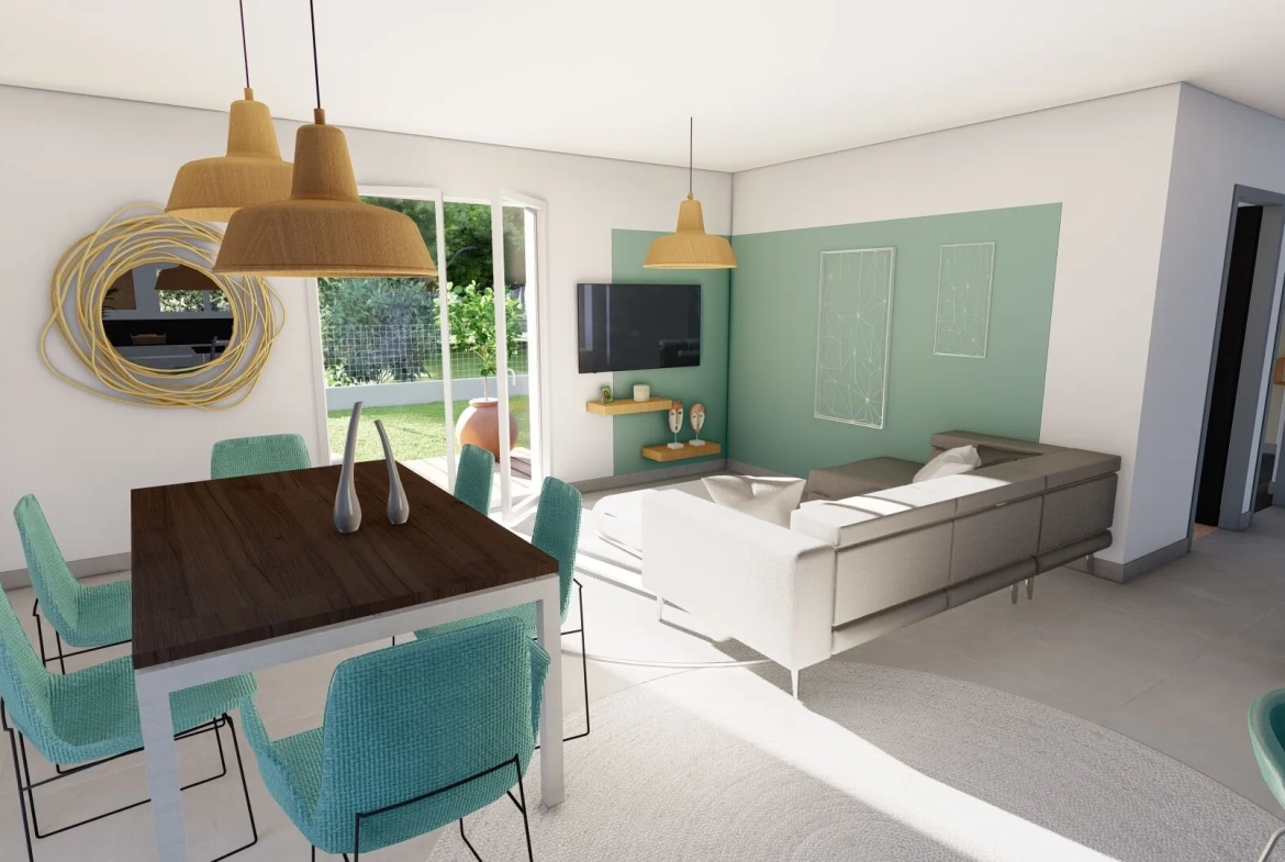 Maison 2 chambres avec terrain à Préchacq-les-Bains - Fonctionnelle et lumineuse 