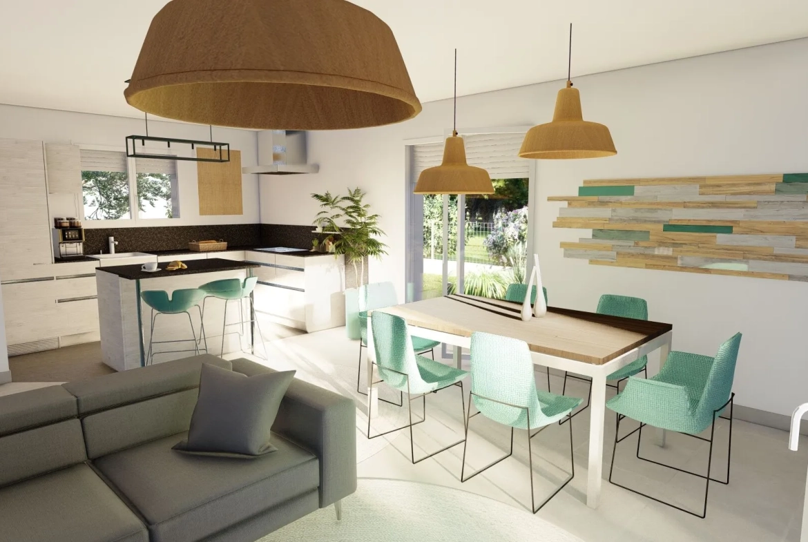 Maison 2 chambres avec terrain à Préchacq-les-Bains - Fonctionnelle et lumineuse 