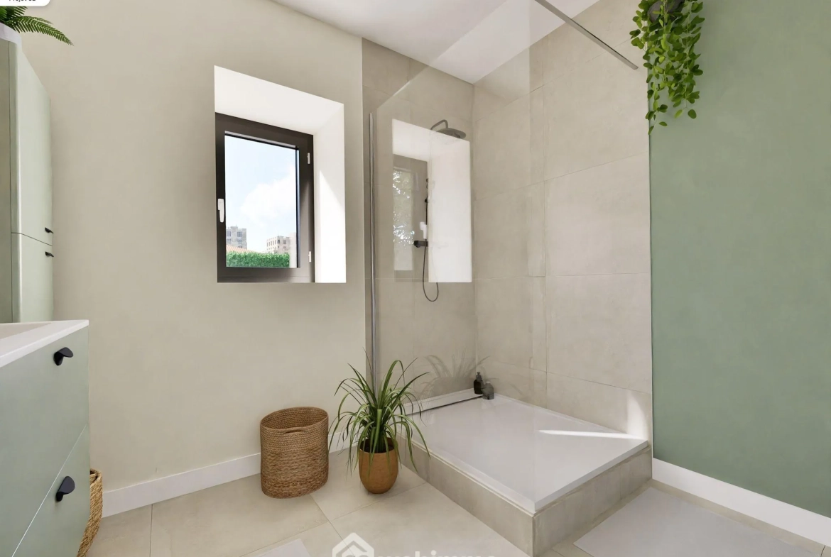 Maison en pierre avec extension à Colombiers - 107 m², 3 chambres, garage, terrain boisé 