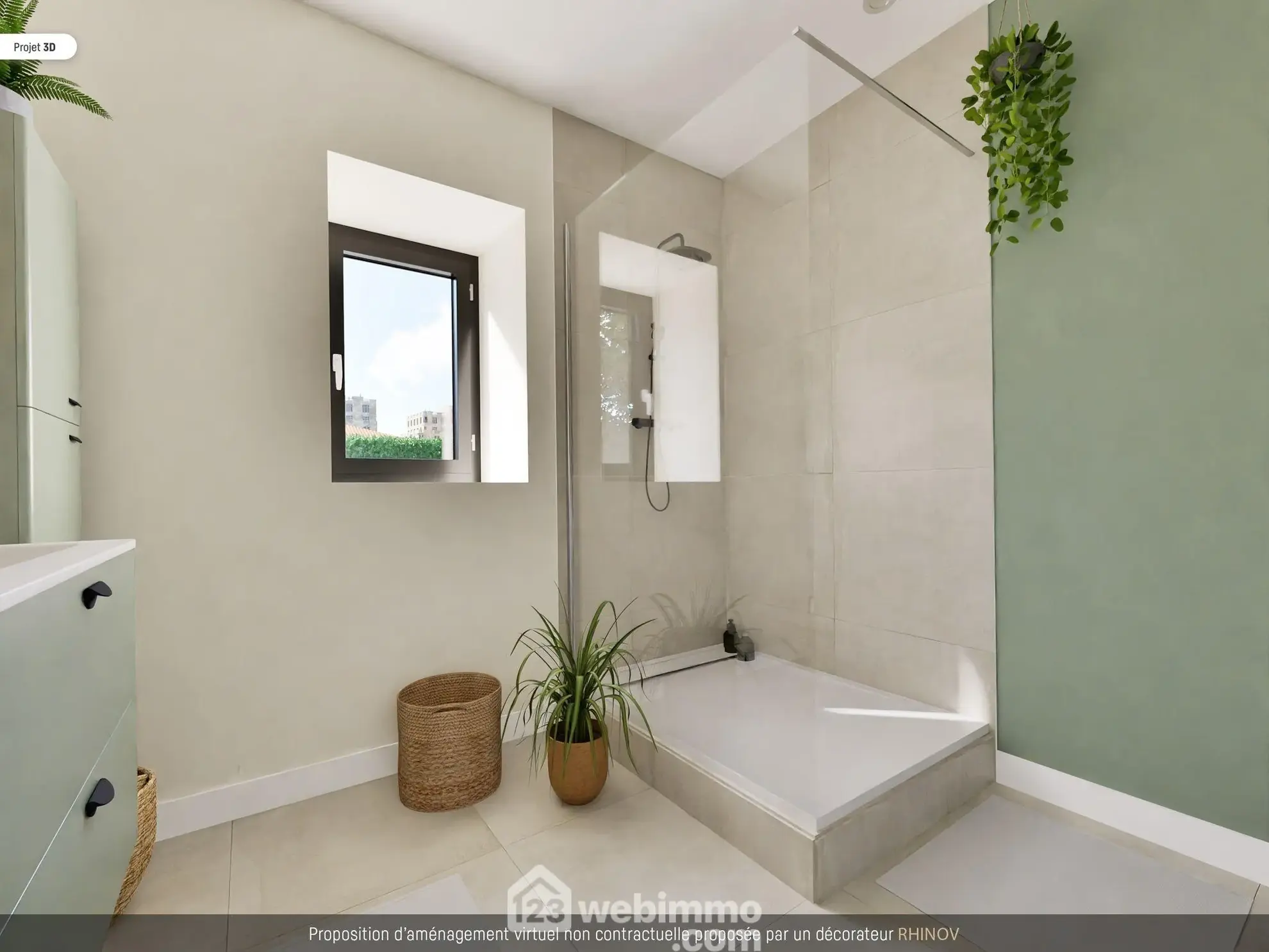 Maison en pierre avec extension à Colombiers - 107 m², 3 chambres, garage, terrain boisé 