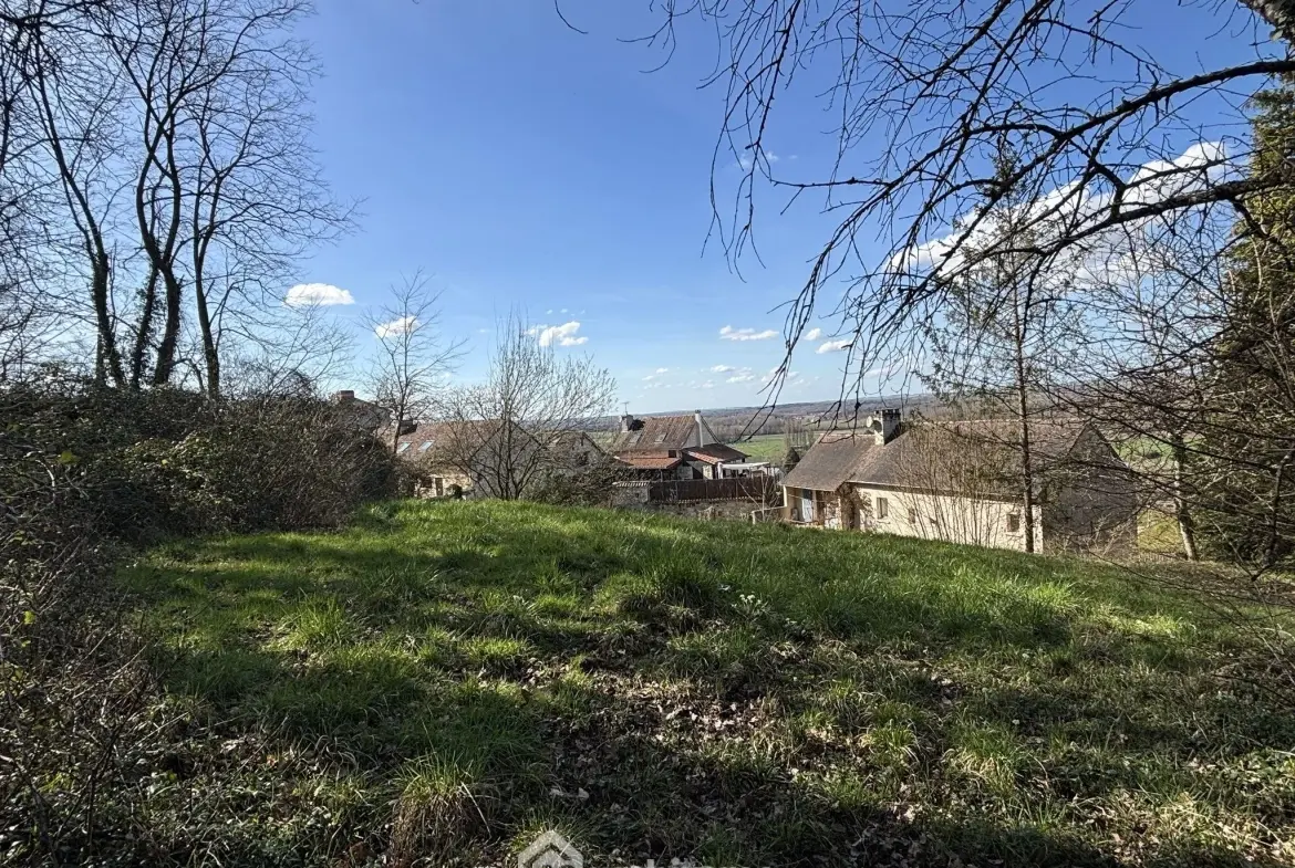 Maison en pierre avec extension à Colombiers - 107 m², 3 chambres, garage, terrain boisé 