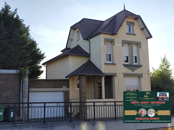 Maison à vendre à Le Quesnoy avec 3 chambres, garage et jardin - Idéal proche commodités