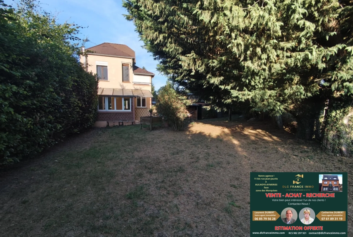 Maison à vendre à Le Quesnoy avec 3 chambres, garage et jardin - Idéal proche commodités 
