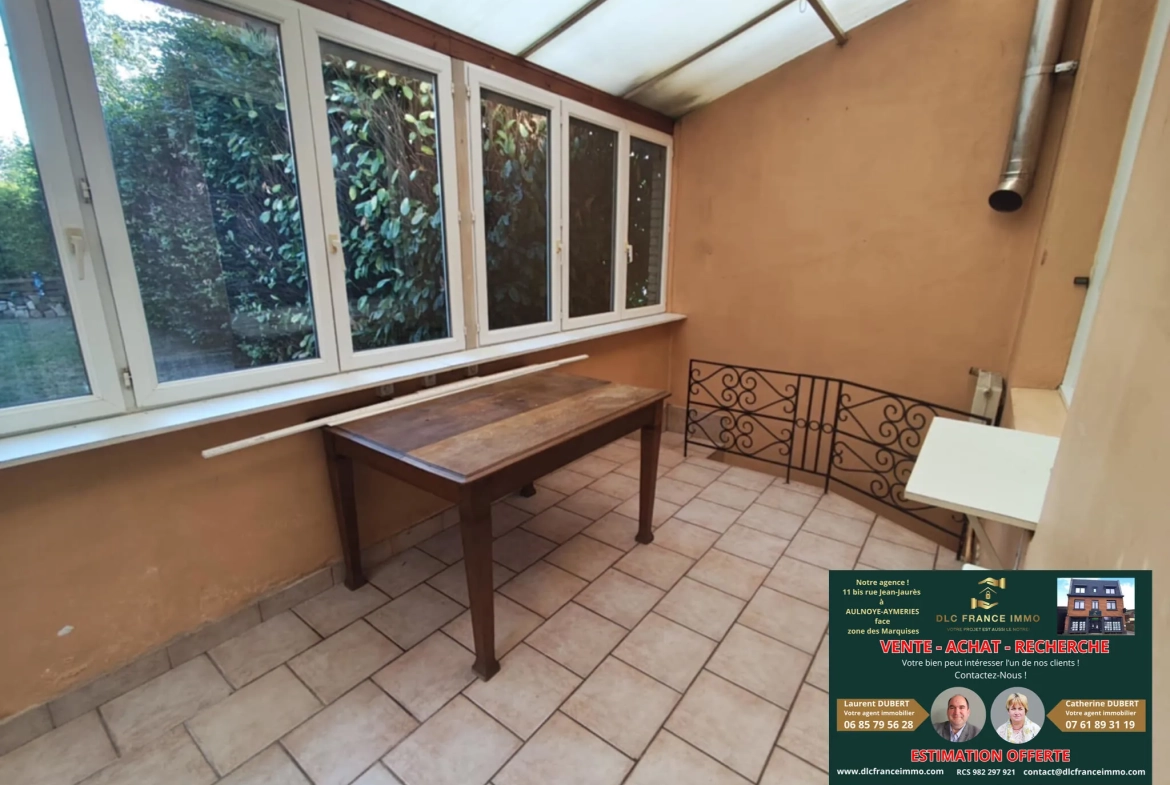 Maison à vendre à Le Quesnoy avec 3 chambres, garage et jardin - Idéal proche commodités 