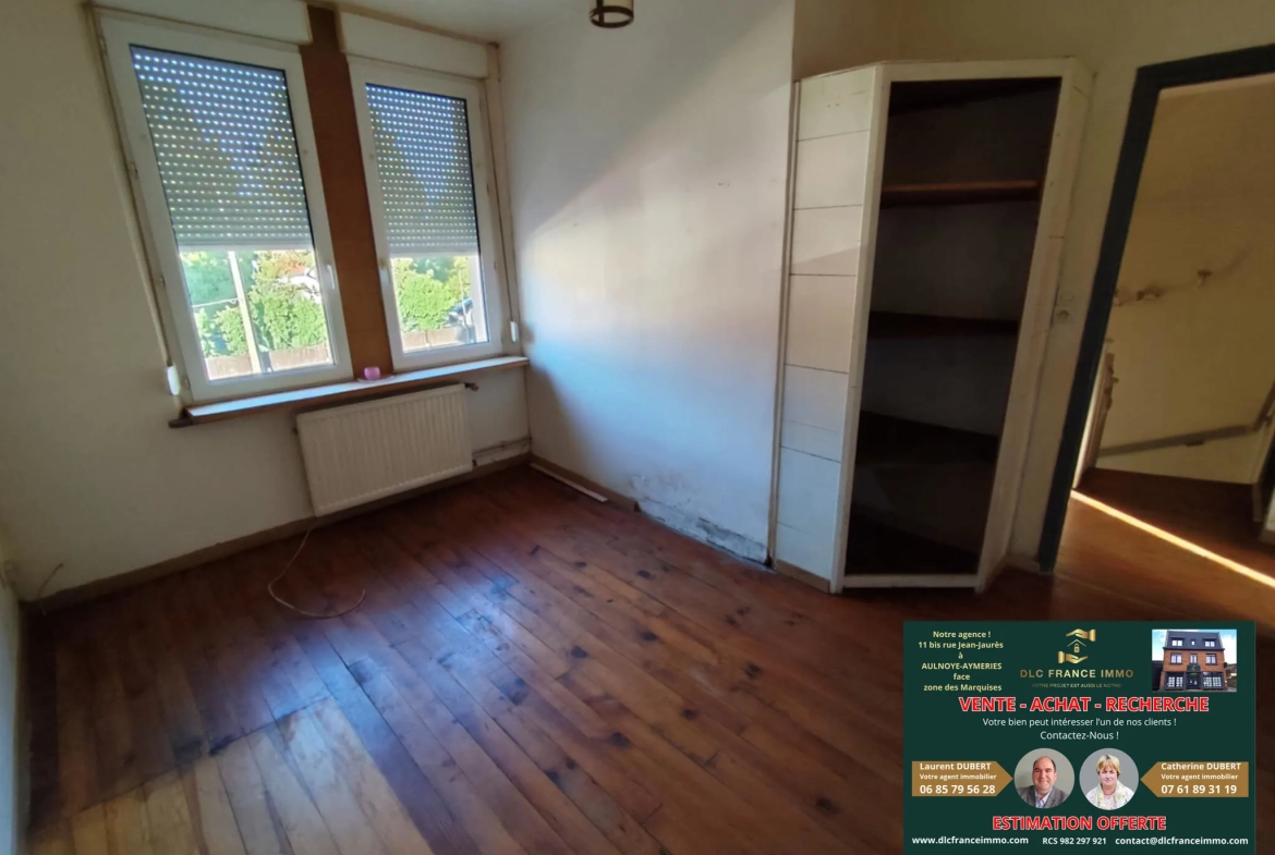 Maison à vendre à Le Quesnoy avec 3 chambres, garage et jardin - Idéal proche commodités 