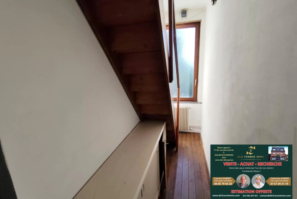 Maison à vendre à Le Quesnoy avec 3 chambres, garage et jardin - Idéal proche commodités 