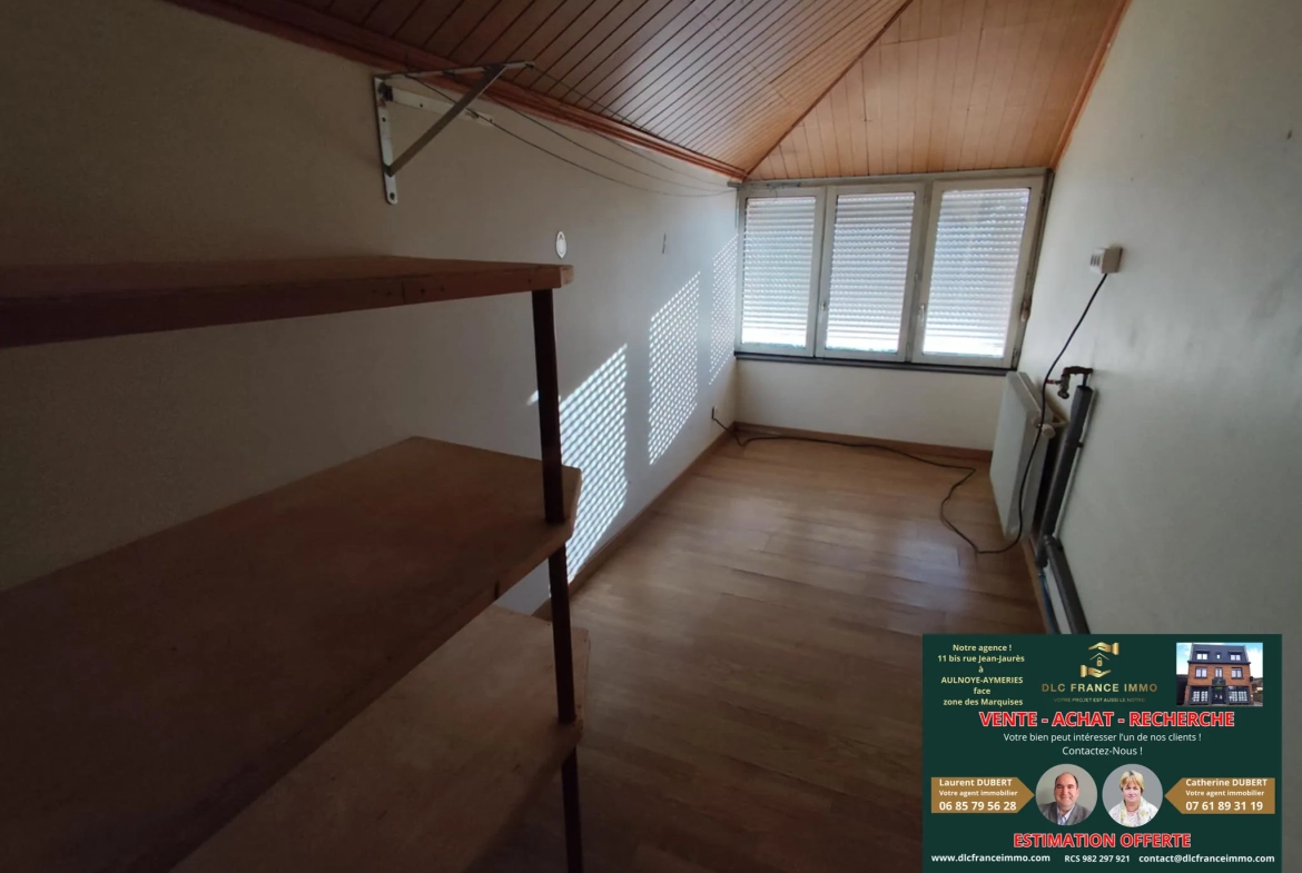 Maison à vendre à Le Quesnoy avec 3 chambres, garage et jardin - Idéal proche commodités 