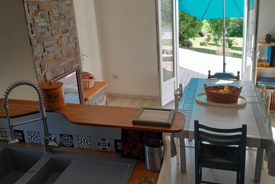 Charmante maison familiale de 119 m² à Hagetmau avec jardin et garage XXL 