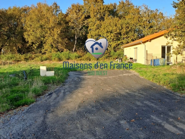 Terrain constructible viabilisé de 510 m² à Labouheyre proche de Bordeaux