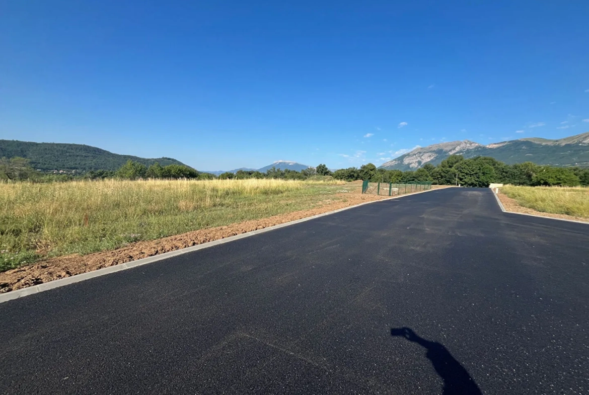 Terrain constructible à GAP, lotissement de 8 terrains viabilisés 