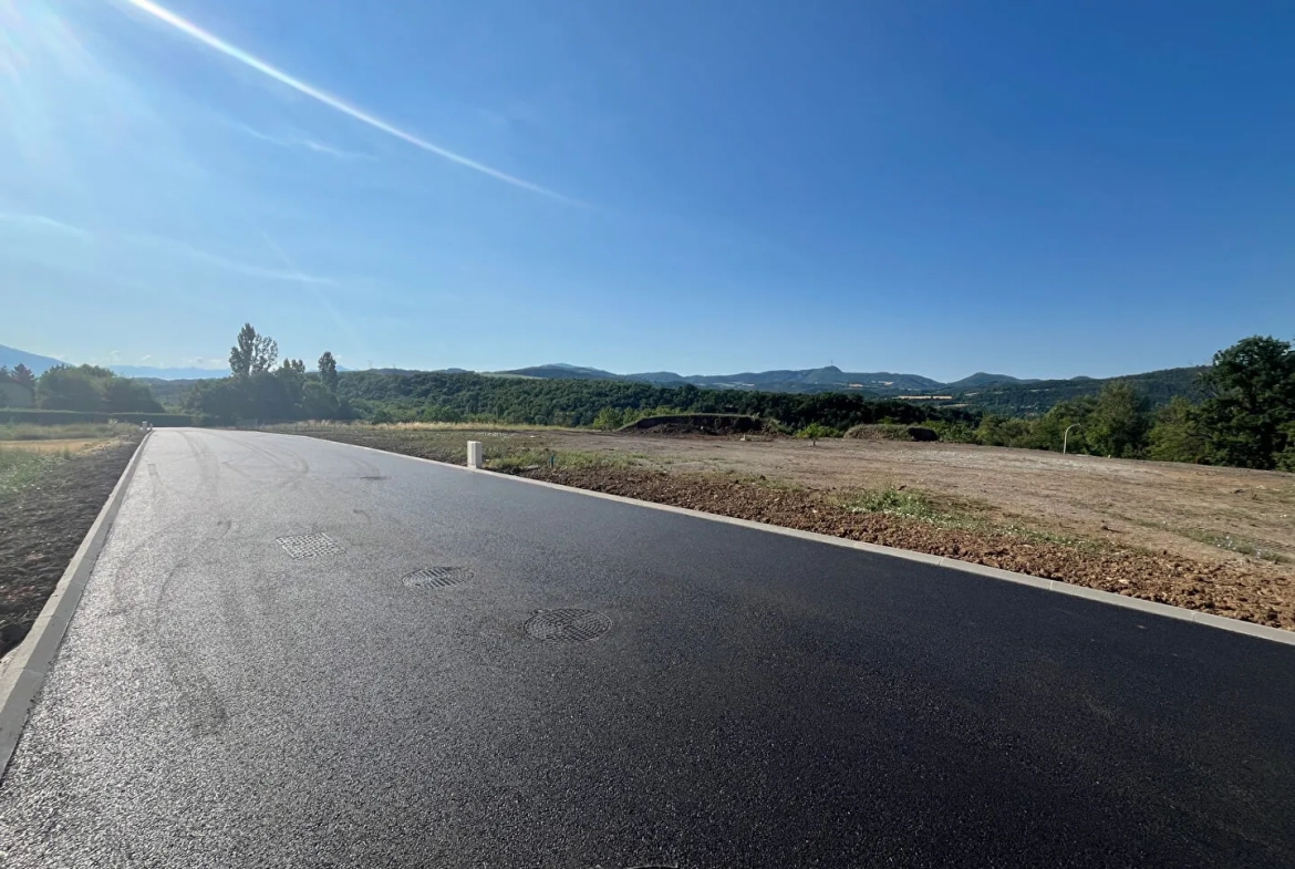 Terrain constructible à GAP, lotissement de 8 terrains viabilisés 