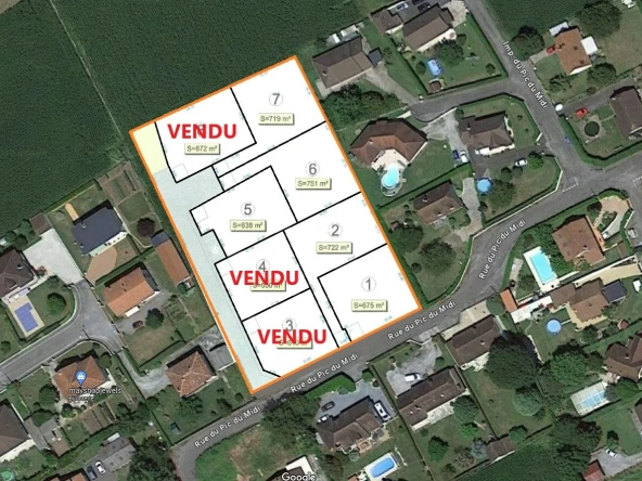 Terrains viabilisés à Boeil Bezing – Opportunité à saisir dès aujourd'hui