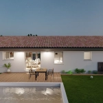 Maison neuve 4 chambres avec terrain à Trélissac 24750