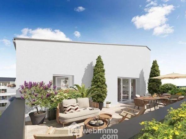 Appartement T3 de 59,69 m² à Cholet avec balcon et stationnement