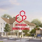 Appartement T2 neuf à vendre à Jouy-le-Moutier, 37,82 m² avec balcon