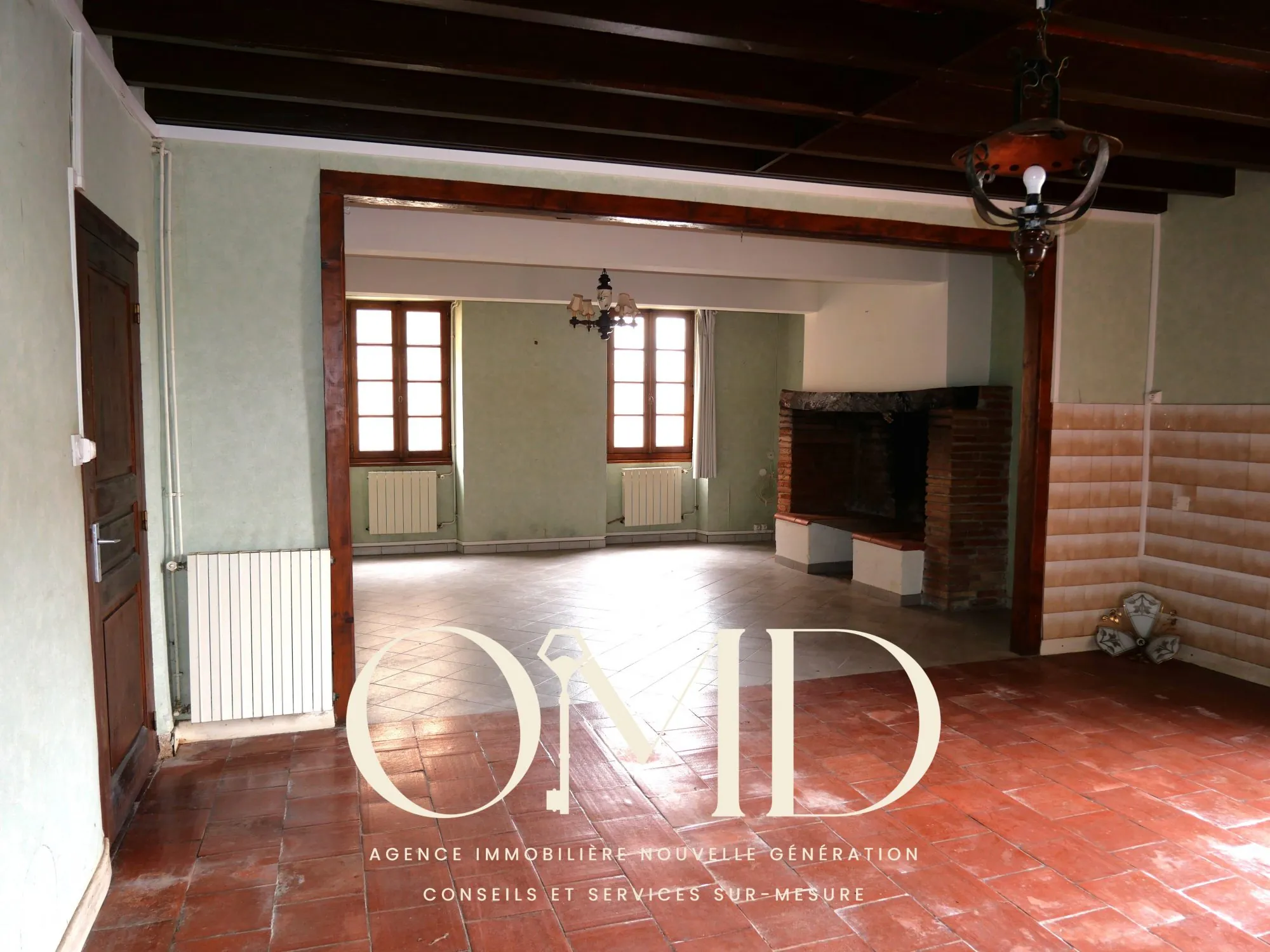 Spacieuse maison de 188m² avec jardin, garage à Montesquieu-Volvestre 