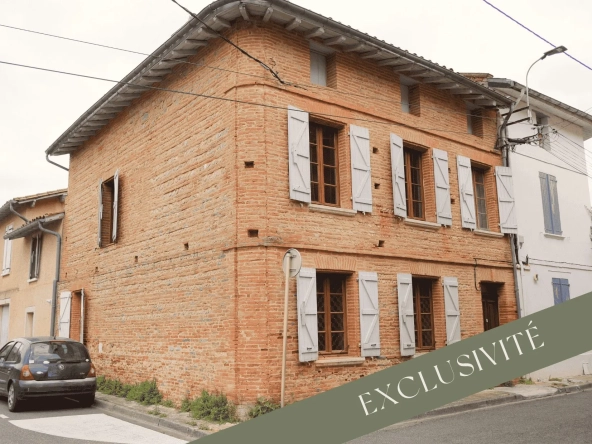Spacieuse maison de 188m² avec jardin, garage à Montesquieu-Volvestre