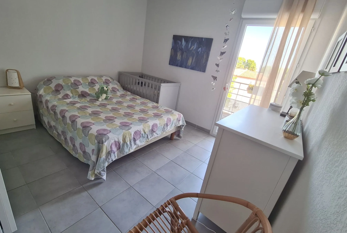 Appartement T2 de 50 m2 avec terrasse à Candillargues, proche gare et aéroport 