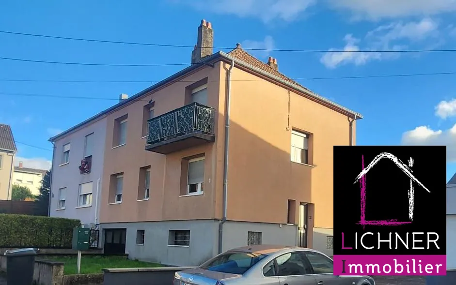 Immeuble à vendre à Merlebach pour investisseurs avec deux appartements loués 