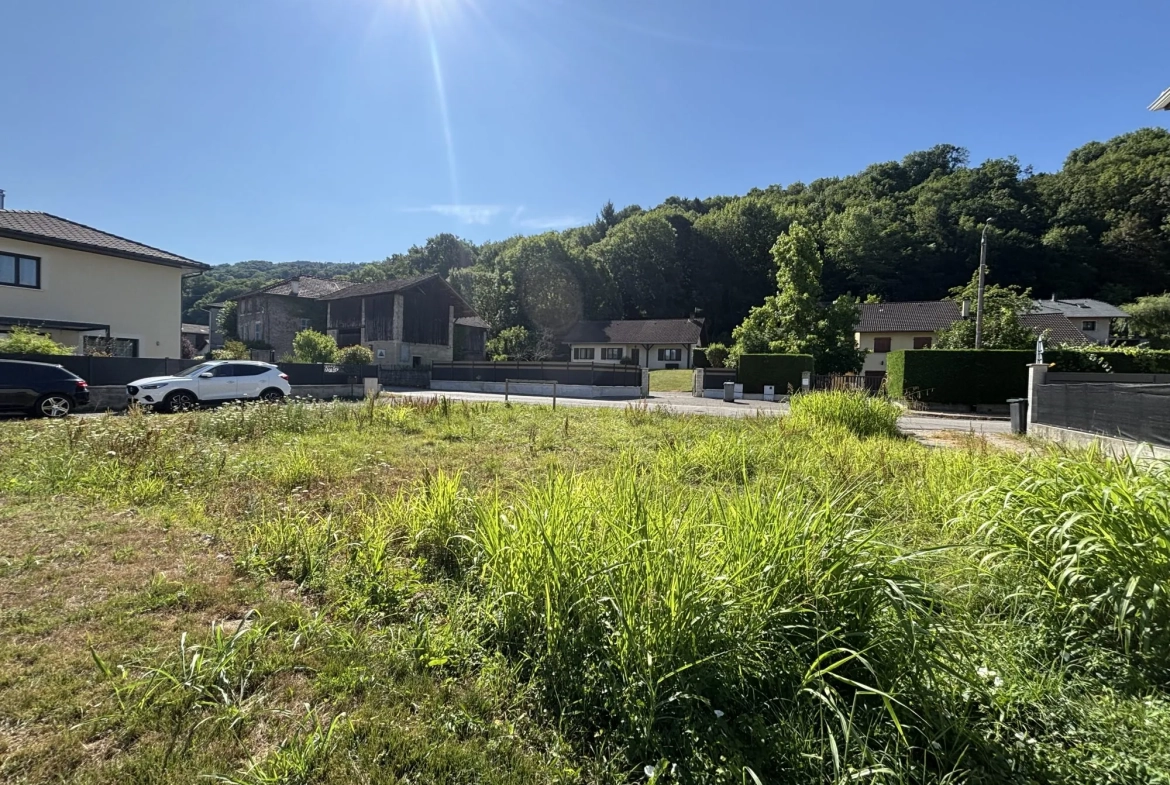 Terrain à vendre à Les Mollettes - Lotissement calme proche Montmélian 