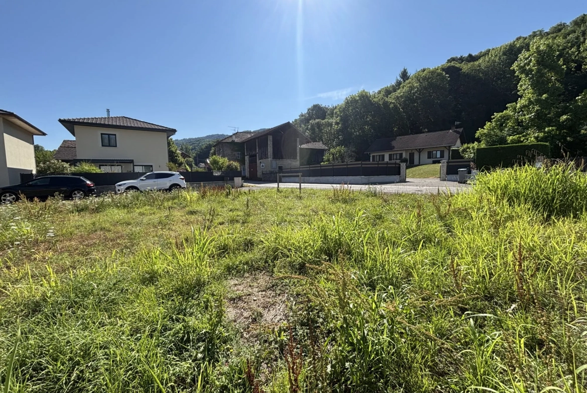 Terrain à vendre à Les Mollettes - Lotissement calme proche Montmélian 