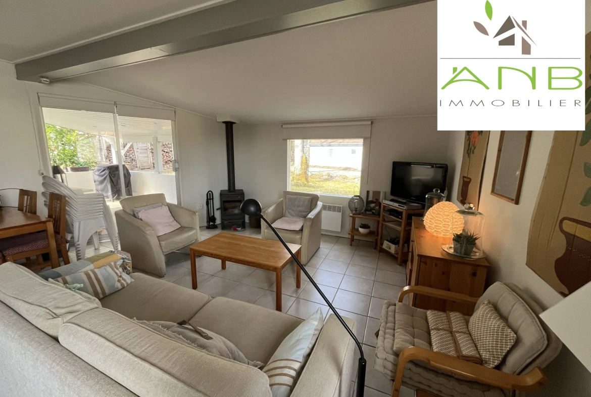 Charmante maison de plain-pied dans un village de vacances à Écuras 