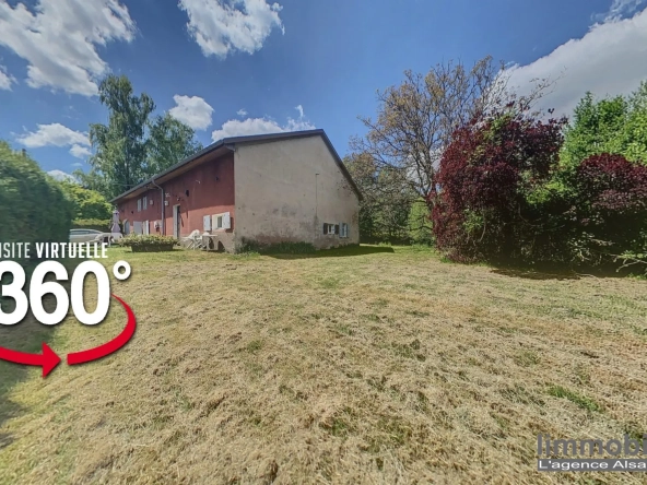 Ferme à vendre à Taintrux - Charme, espace et potentiel dans cadre verdoyant