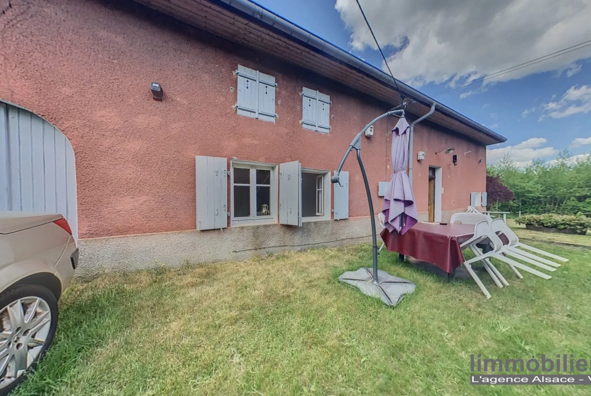 Ferme à vendre à Taintrux - Charme, espace et potentiel dans cadre verdoyant 
