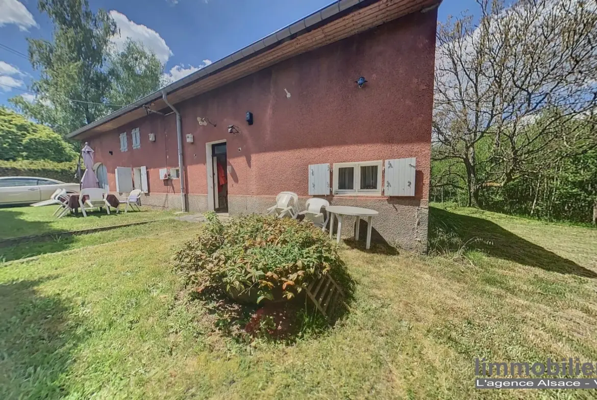 Ferme à vendre à Taintrux - Charme, espace et potentiel dans cadre verdoyant 