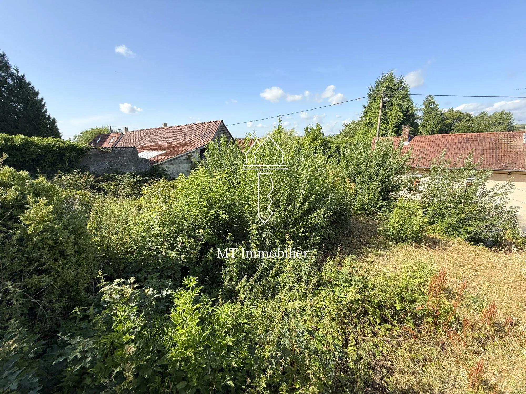 Terrain constructible de 1580 m² à Beaurainville, à viabiliser 