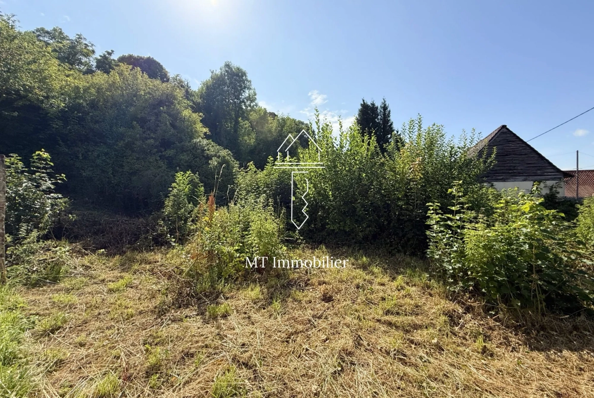 Terrain constructible de 1580 m² à Beaurainville, à viabiliser 