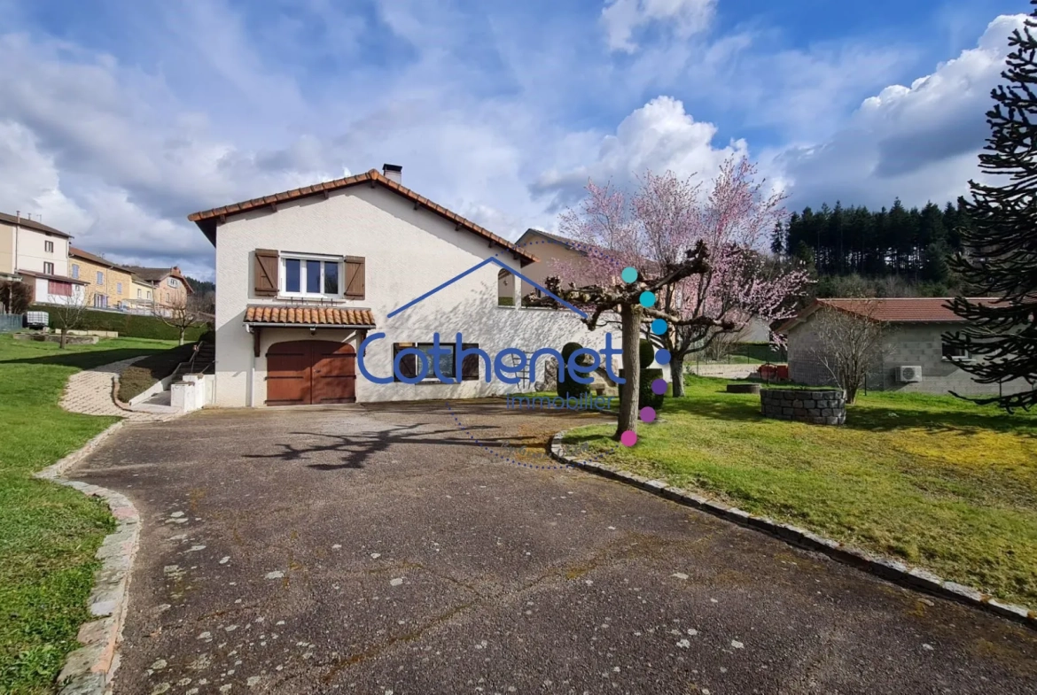 Villa semi plain-pied de 95 m² avec grand terrain à Cours 