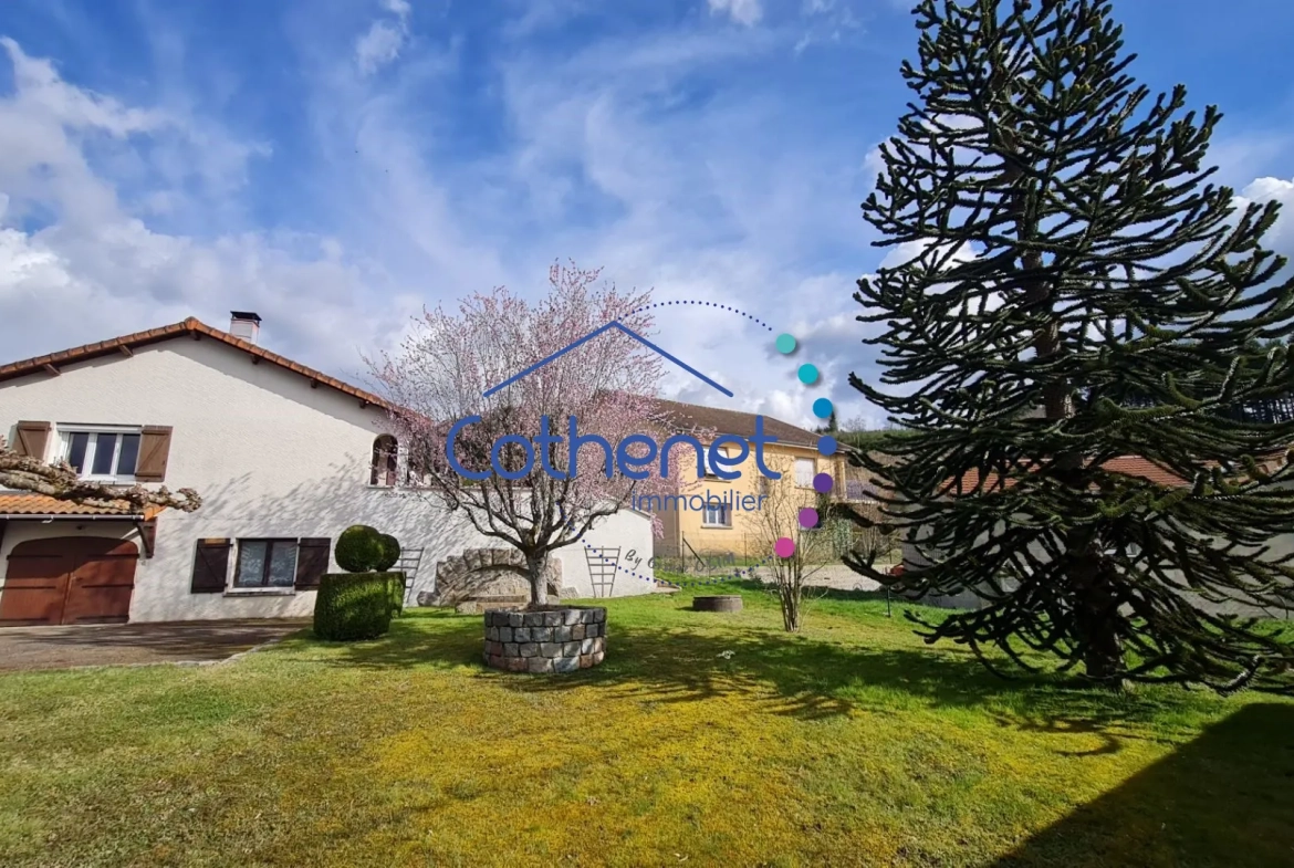 Villa semi plain-pied de 95 m² avec grand terrain à Cours 