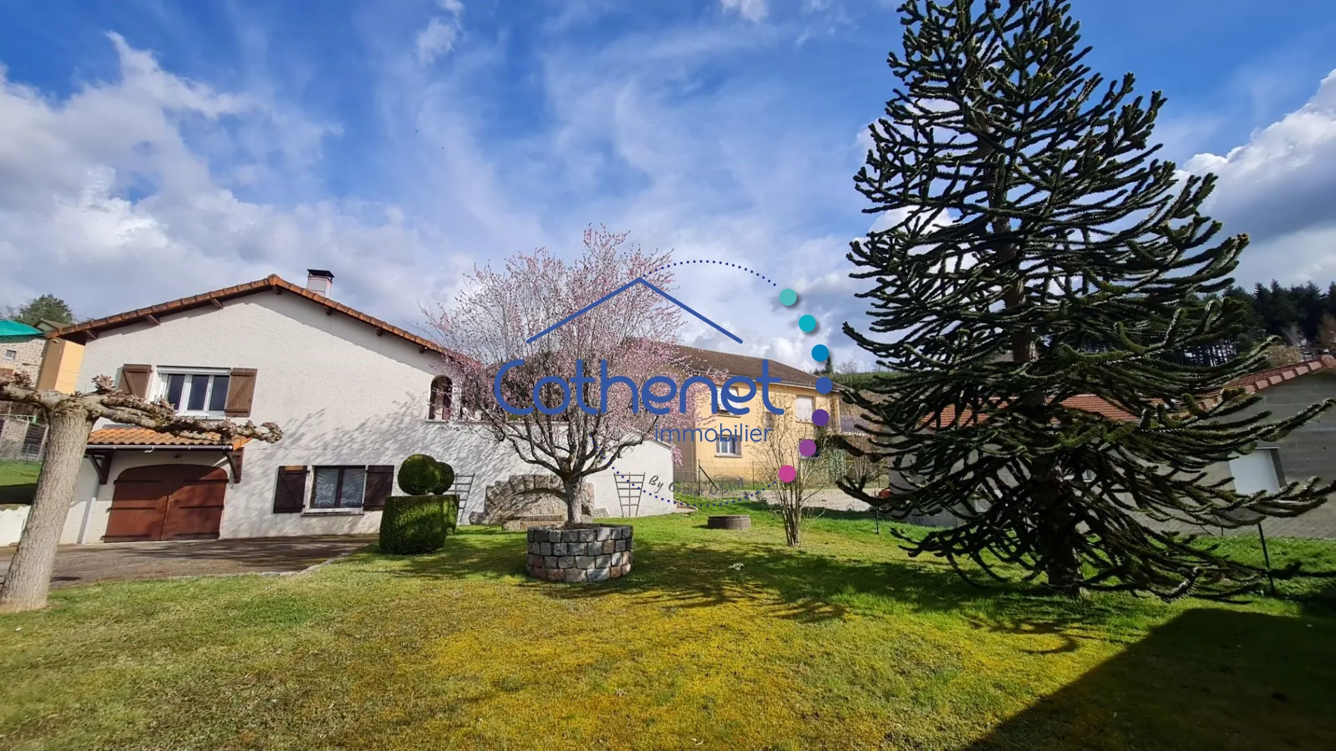 Villa semi plain-pied de 95 m² avec grand terrain à Cours 
