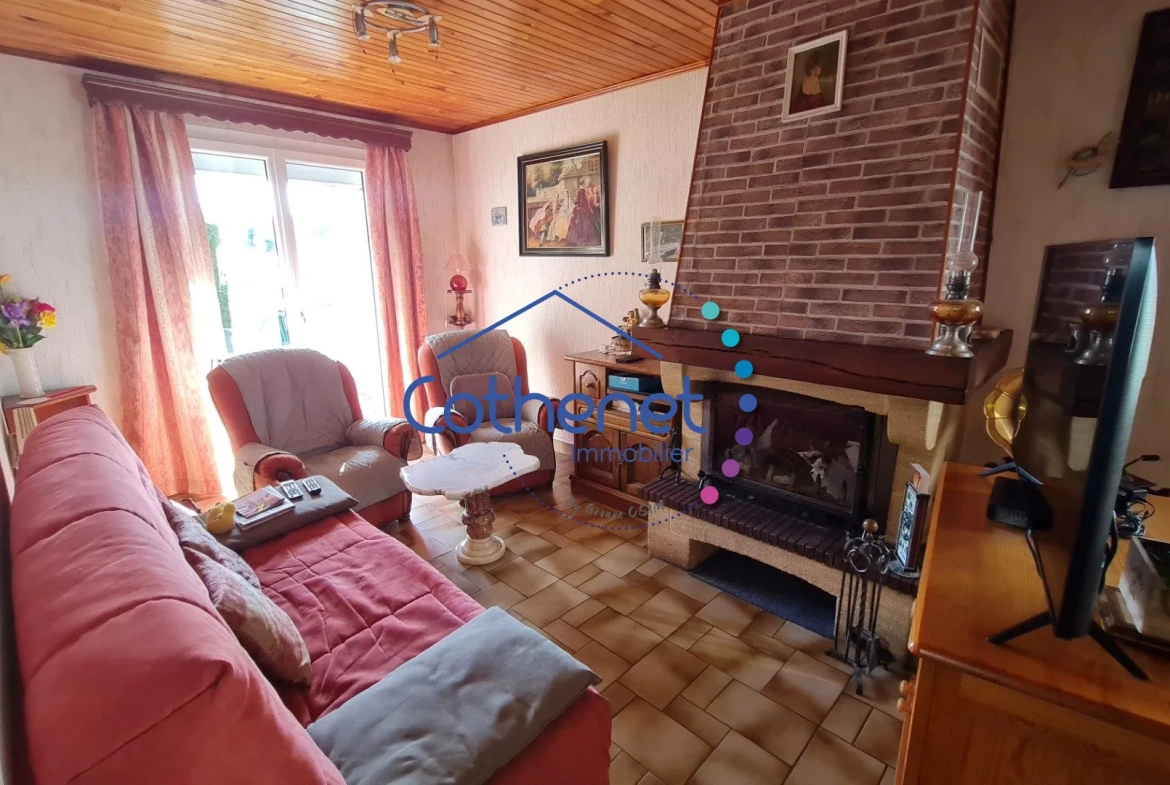 Villa semi plain-pied de 95 m² avec grand terrain à Cours 
