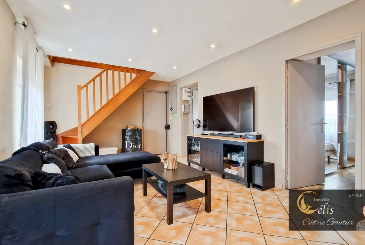 Appartement lumineux de 67 m² avec jardin à Décines-Charpieu 