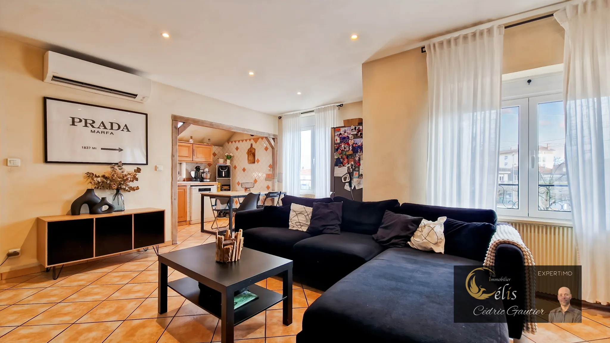 Appartement lumineux de 67 m² avec jardin à Décines-Charpieu 