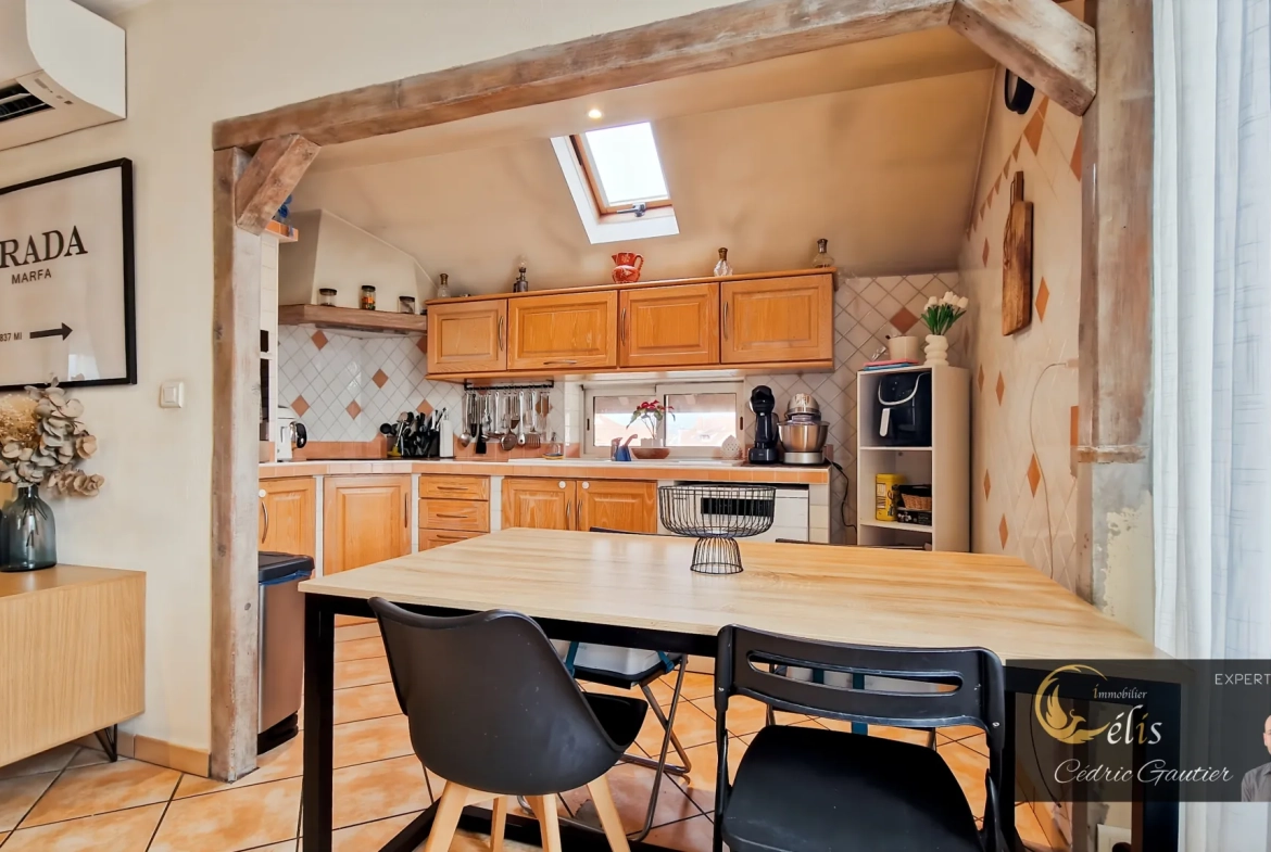 Appartement lumineux de 67 m² avec jardin à Décines-Charpieu 