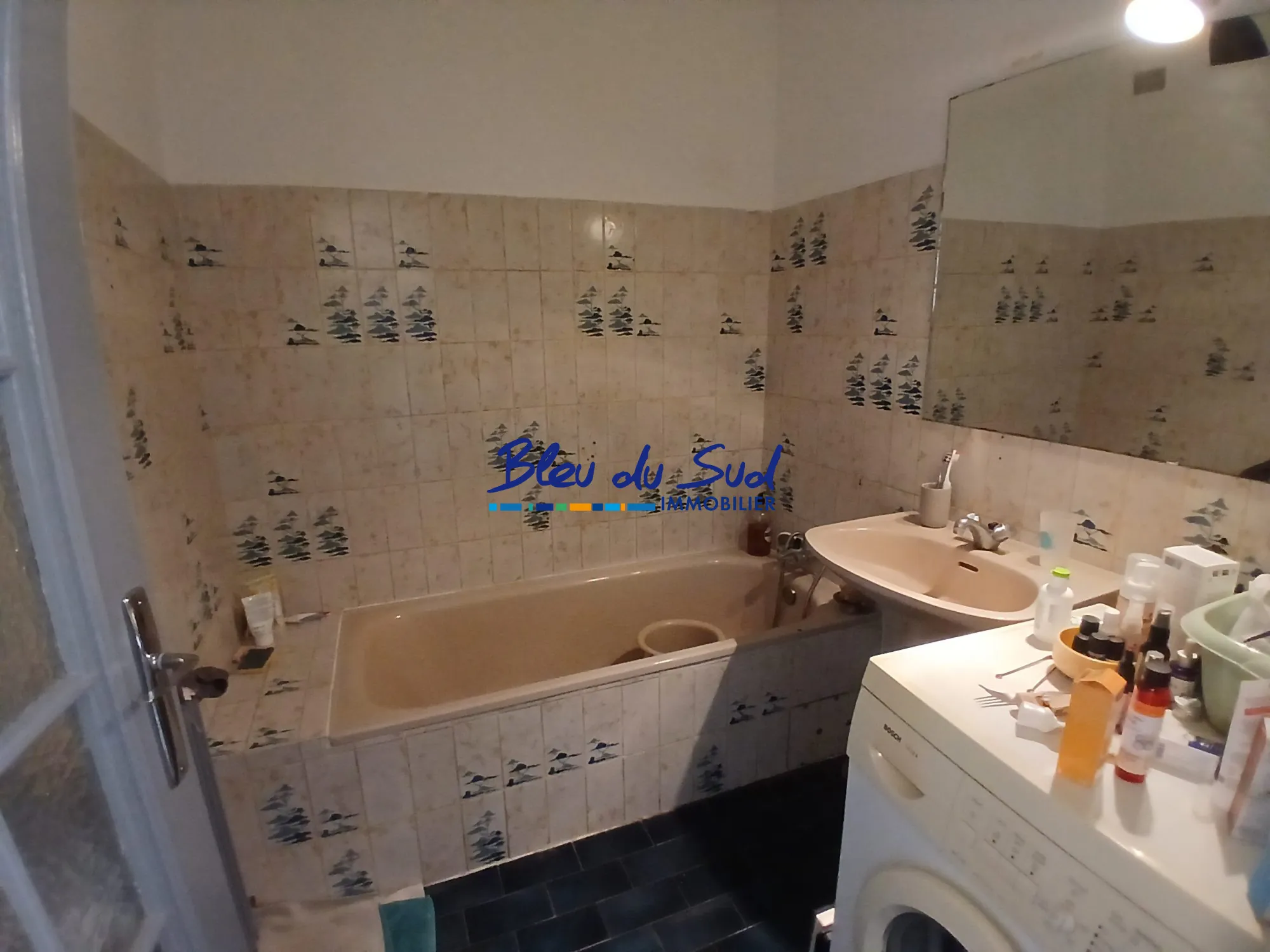 salle de bain Appartement traversant de 93 m² à Perpignan Sud avec terrasse et garage 
