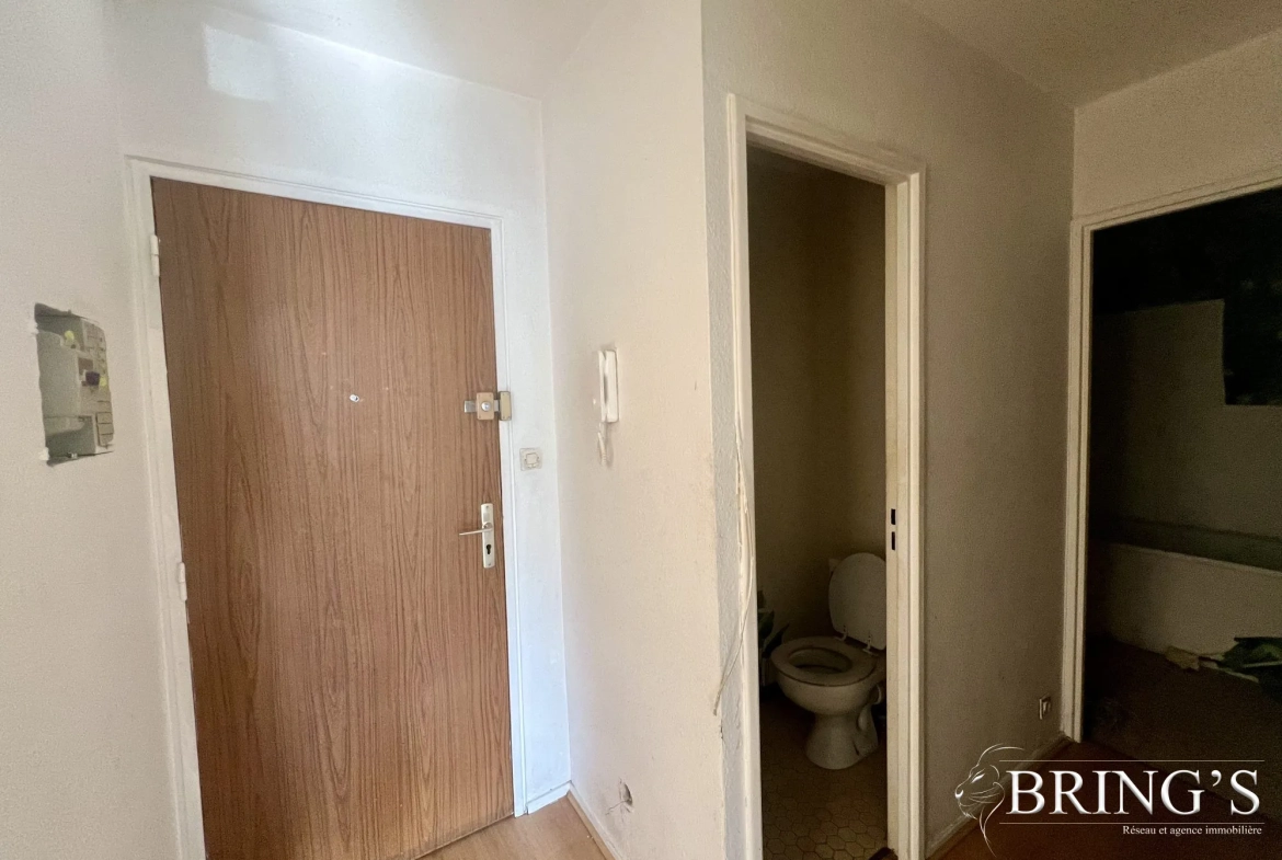 Appartement T2 à vendre à Nancy – 43m² avec garage et ascenseur 